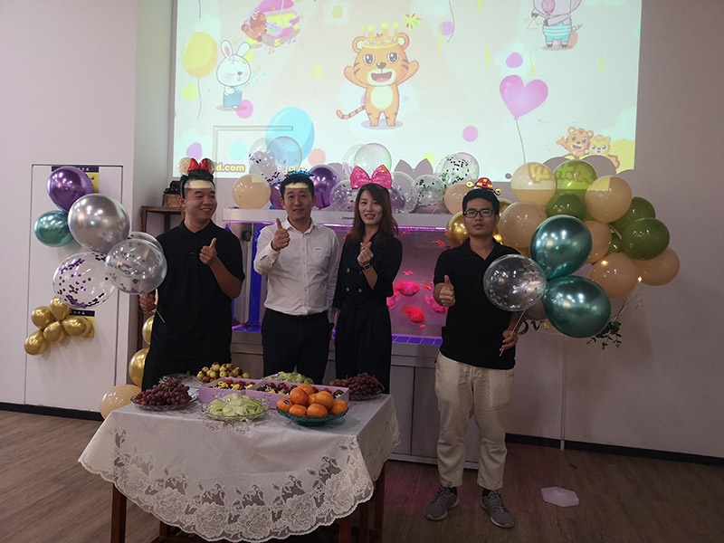 8月員工生日會(huì)